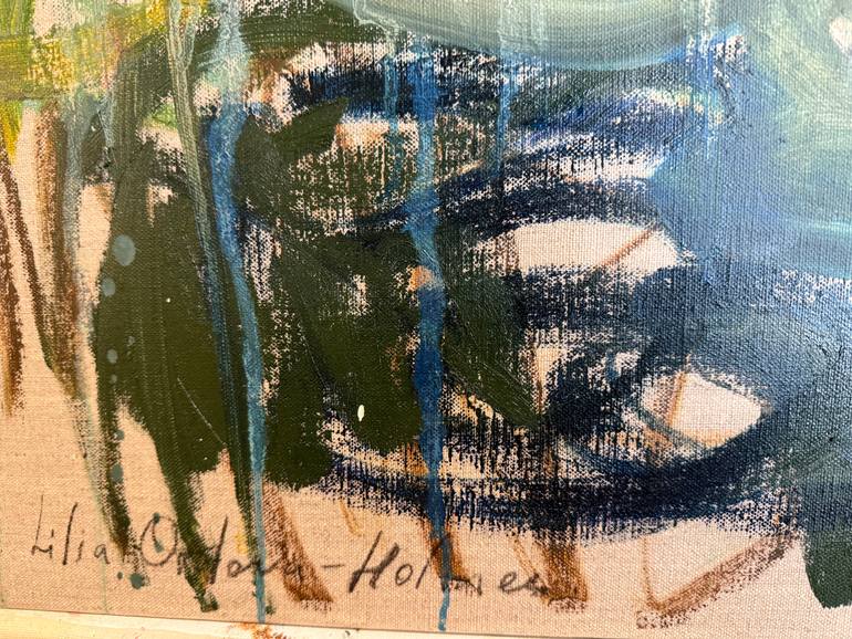 Original Abstract Nature Painting by Lilia Orlova-Holmes