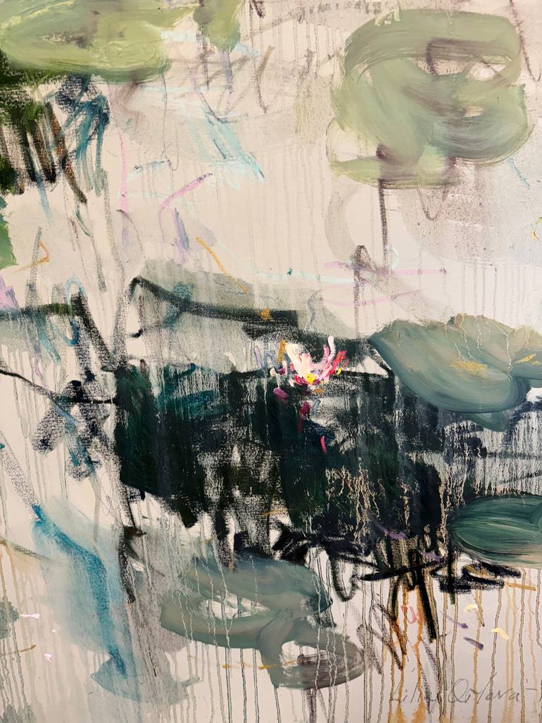 Original Expressionism Abstract Painting by Lilia Orlova-Holmes