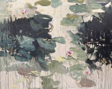 Original Expressionism Abstract Painting by Lilia Orlova-Holmes
