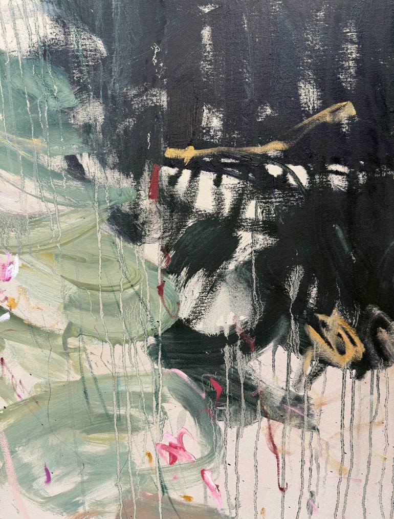 Original Expressionism Abstract Painting by Lilia Orlova-Holmes