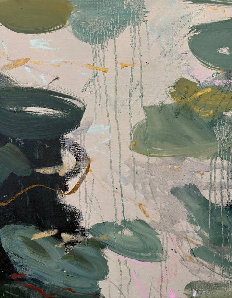 Original Expressionism Abstract Painting by Lilia Orlova-Holmes