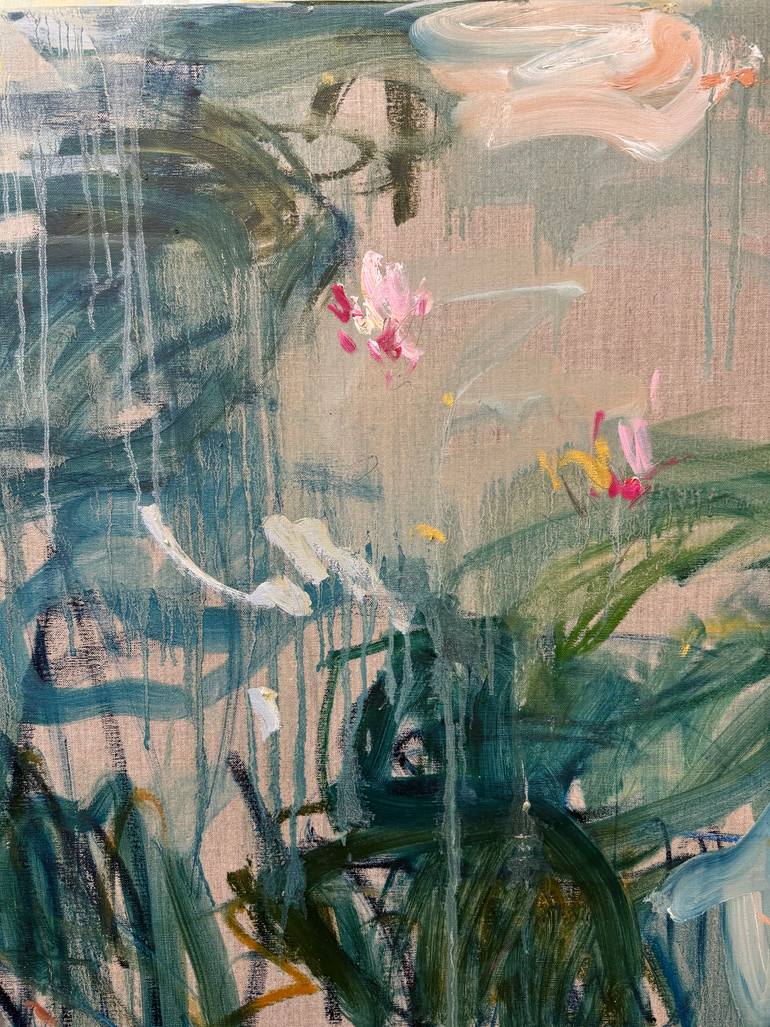 Original Expressionism Abstract Painting by Lilia Orlova-Holmes