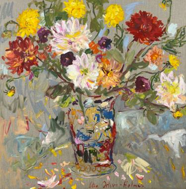 Original Impressionism Floral Paintings by Lilia Orlova-Holmes