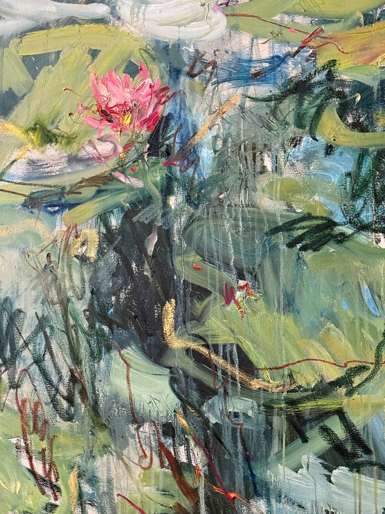 Original Abstract Nature Painting by Lilia Orlova-Holmes