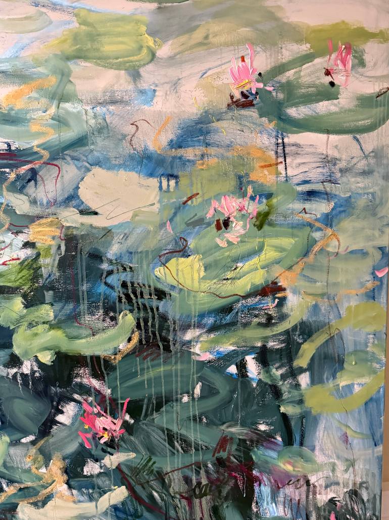 Original Abstract Nature Painting by Lilia Orlova-Holmes