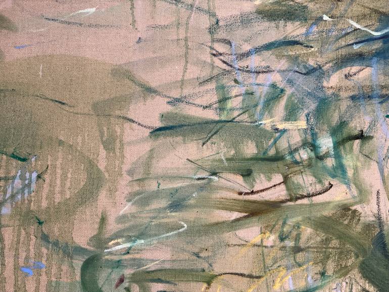 Original Abstract Expressionism Abstract Painting by Lilia Orlova-Holmes