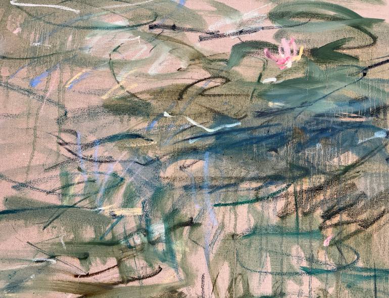 Original Abstract Expressionism Abstract Painting by Lilia Orlova-Holmes