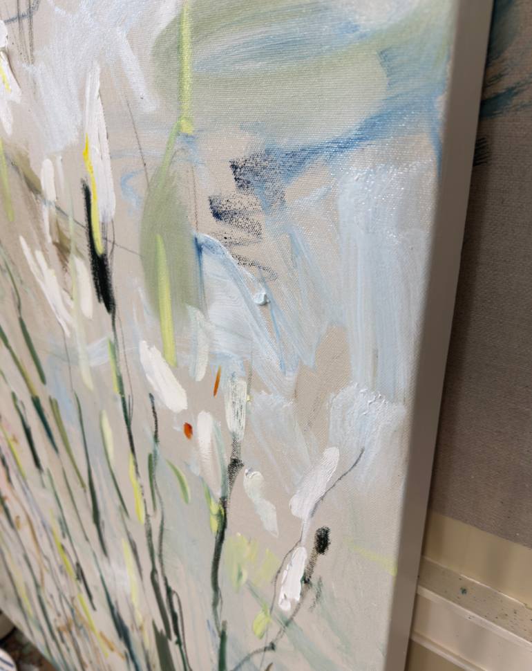 Original Minimalism Landscape Painting by Lilia Orlova-Holmes