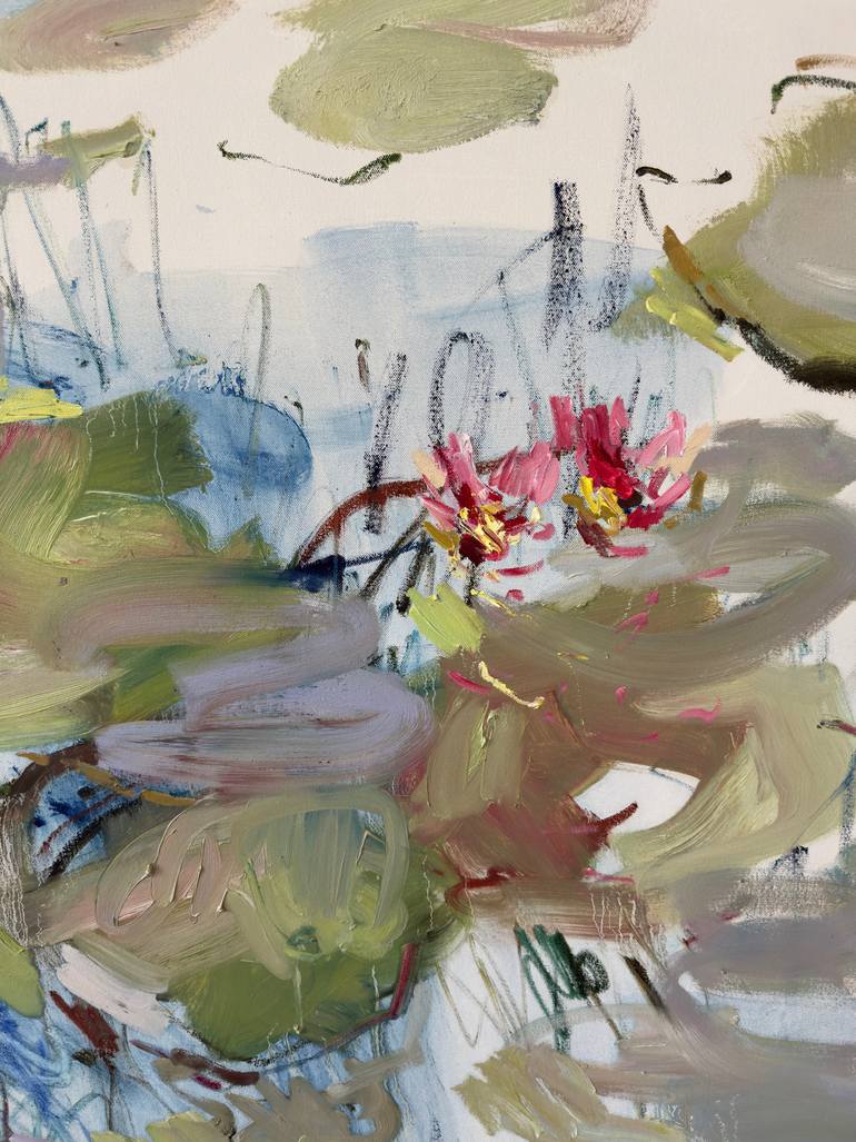 Original Abstract Nature Painting by Lilia Orlova-Holmes