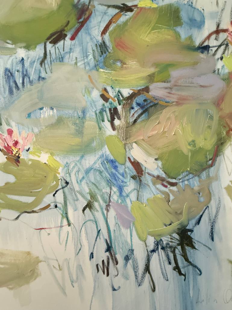Original Abstract Nature Painting by Lilia Orlova-Holmes