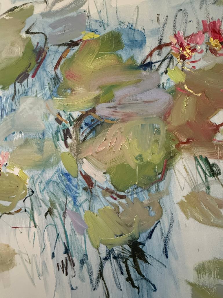 Original Abstract Nature Painting by Lilia Orlova-Holmes