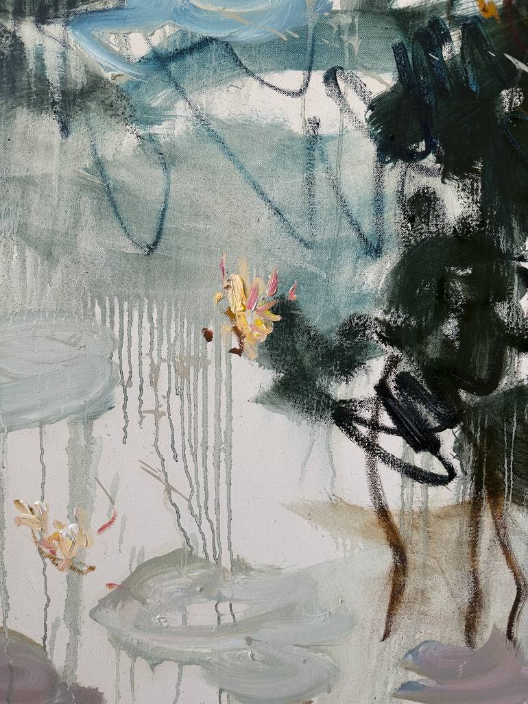 Original Expressionism Abstract Painting by Lilia Orlova-Holmes