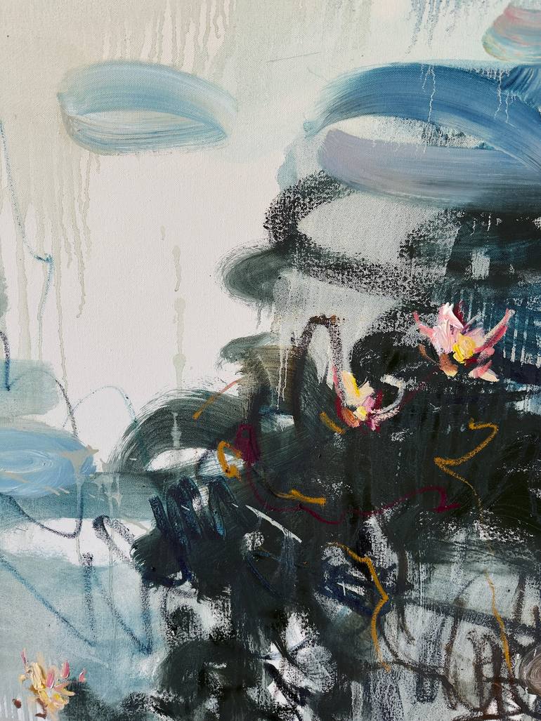 Original Expressionism Abstract Painting by Lilia Orlova-Holmes