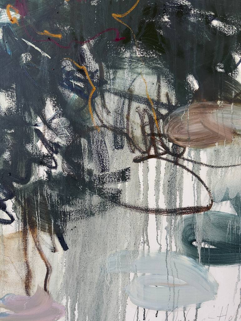 Original Expressionism Abstract Painting by Lilia Orlova-Holmes