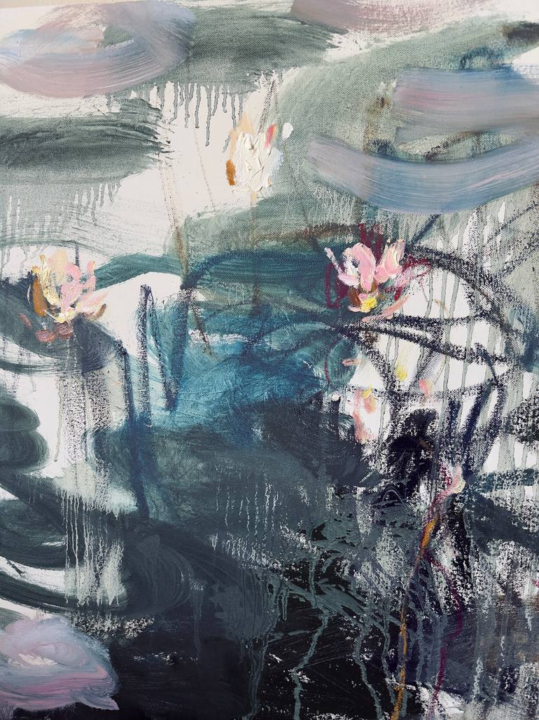 Original Expressionism Abstract Painting by Lilia Orlova-Holmes
