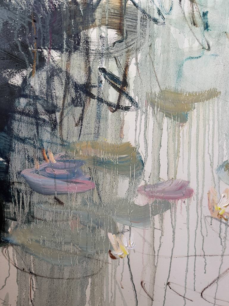 Original Expressionism Abstract Painting by Lilia Orlova-Holmes