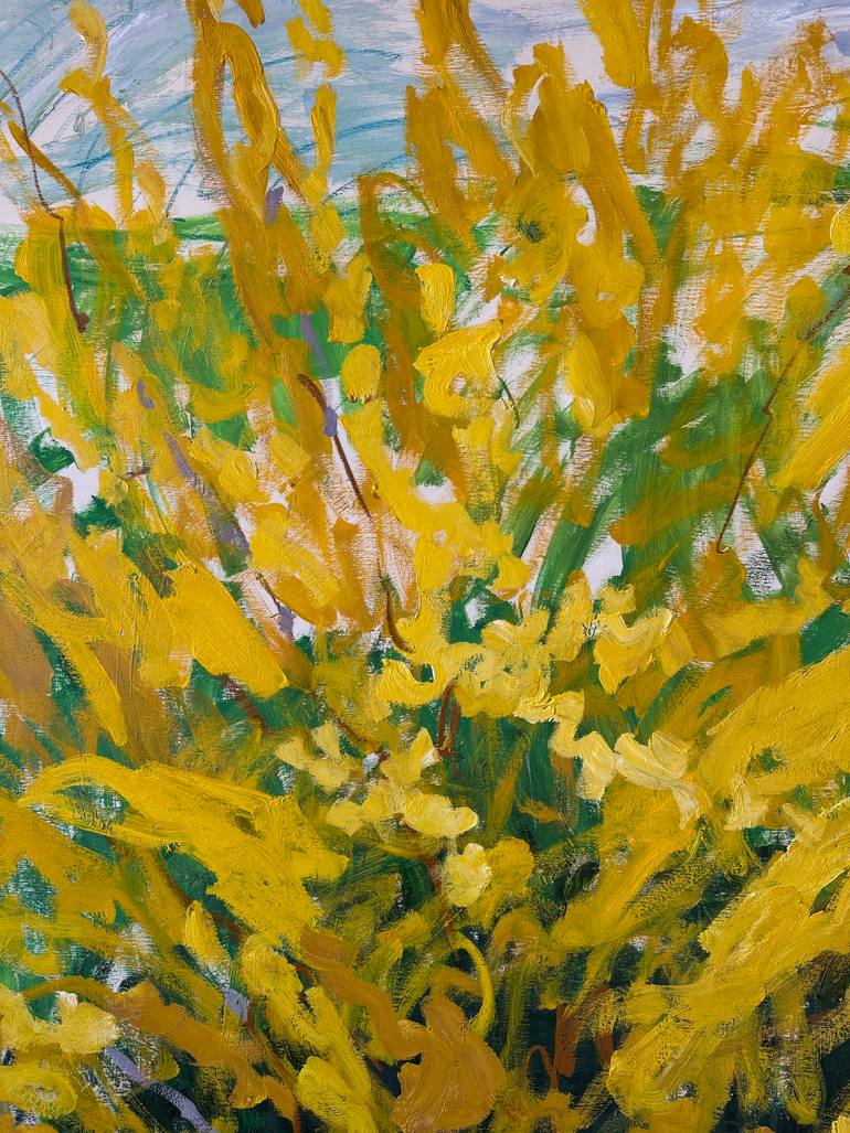 Original Expressionism Abstract Painting by Lilia Orlova-Holmes