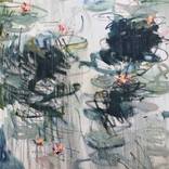 Water lilies. Spring reflections by Lilia Orlova-Holmes