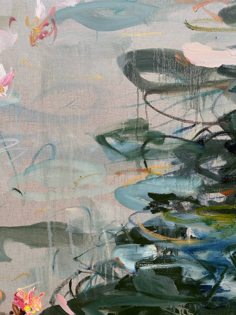 Original Expressionism Abstract Painting by Lilia Orlova-Holmes