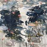 Water lilies. Spring pond. by Lilia Orlova-Holmes