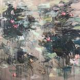 Water lilies. Summer pond by Lilia Orlova-Holmes