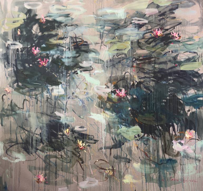 Original  Painting by lilia orlova-holmes