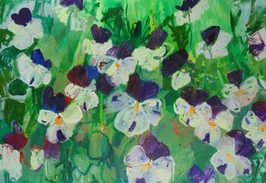 Original Impressionism Floral Paintings by Lilia Orlova-Holmes