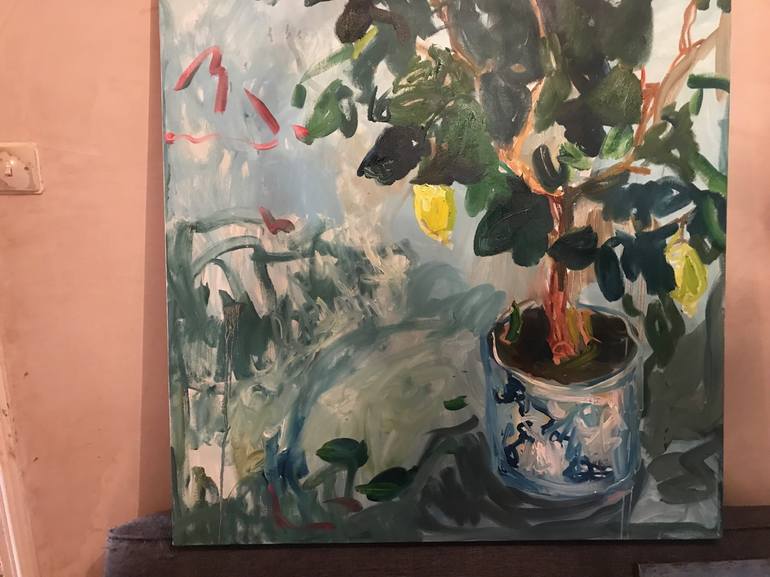 Original Tree Painting by Lilia Orlova-Holmes