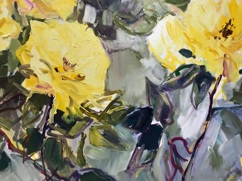 Original Floral Painting by Lilia Orlova-Holmes