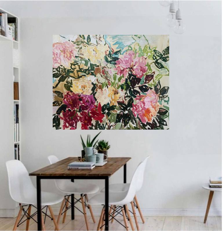 Original Modern Nature Painting by Lilia Orlova-Holmes