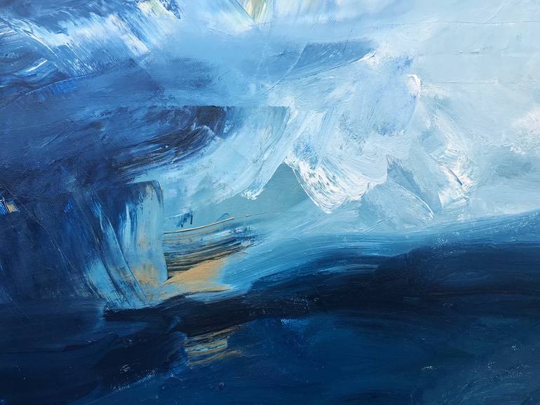 Original Abstract Painting by Lilia Orlova-Holmes
