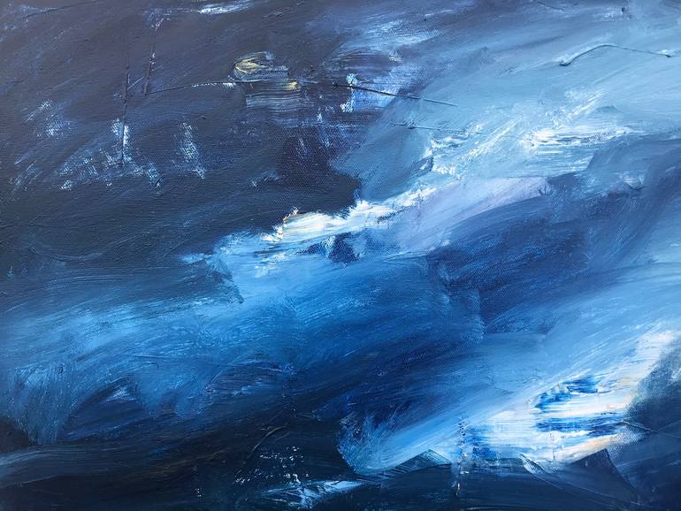 Original Abstract Painting by Lilia Orlova-Holmes