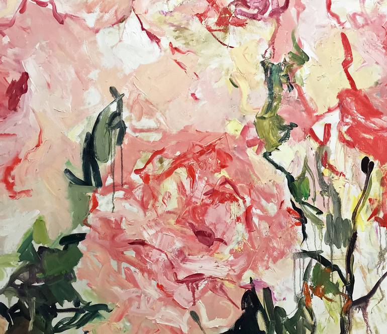 Original Floral Painting by Lilia Orlova-Holmes