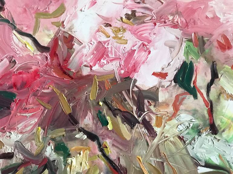 Original Floral Painting by Lilia Orlova-Holmes