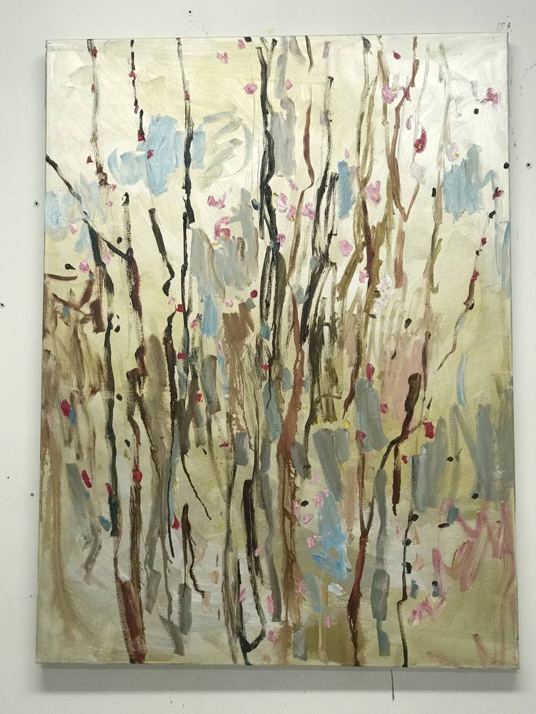 Original Abstract Painting by Lilia Orlova-Holmes