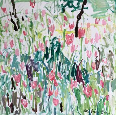 Print of Garden Paintings by Lilia Orlova-Holmes