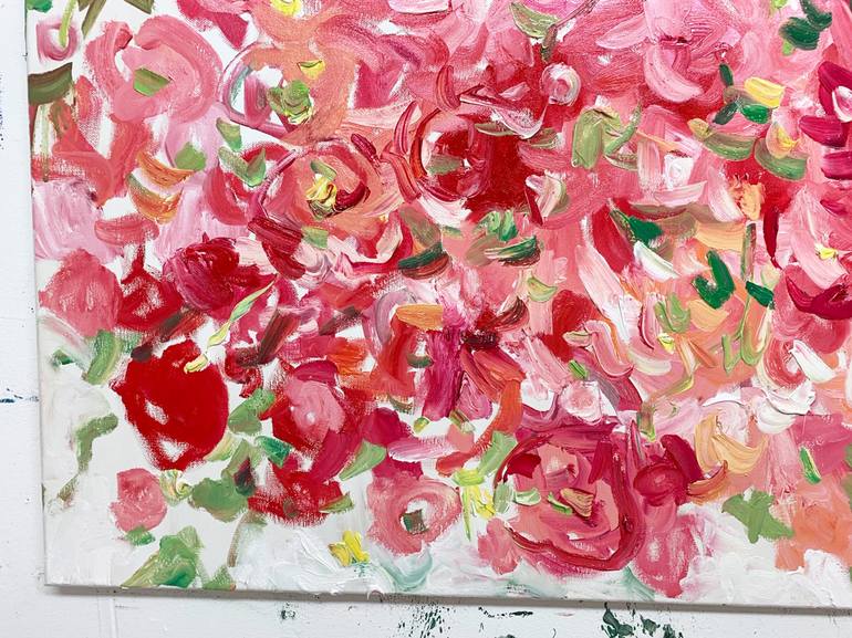 Original Floral Painting by Lilia Orlova-Holmes