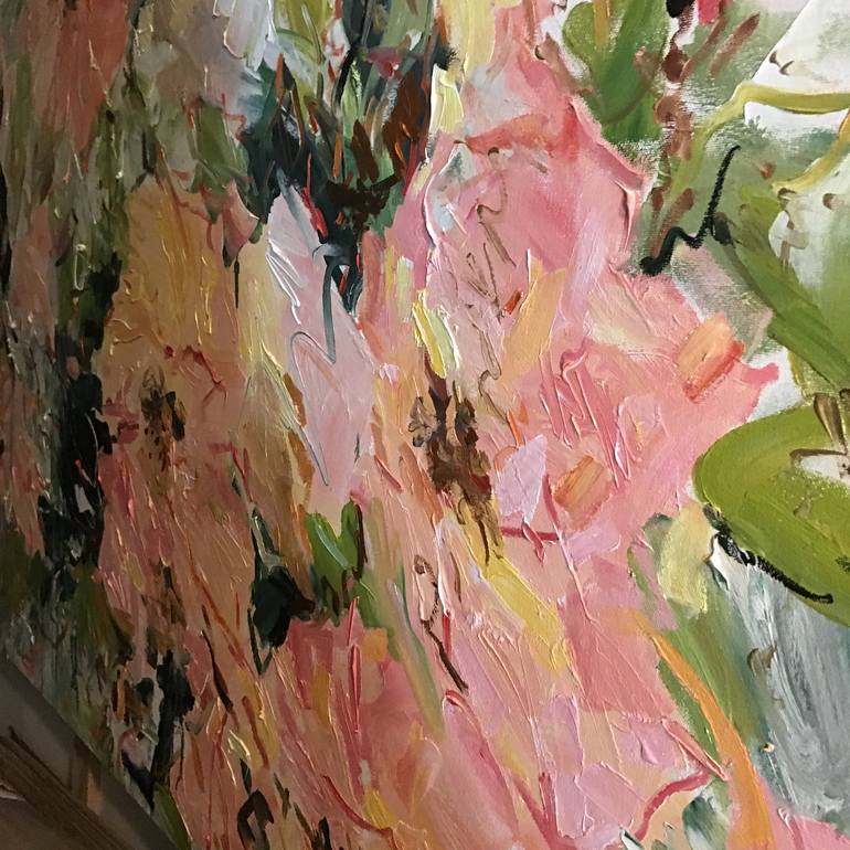 Original Floral Painting by Lilia Orlova-Holmes