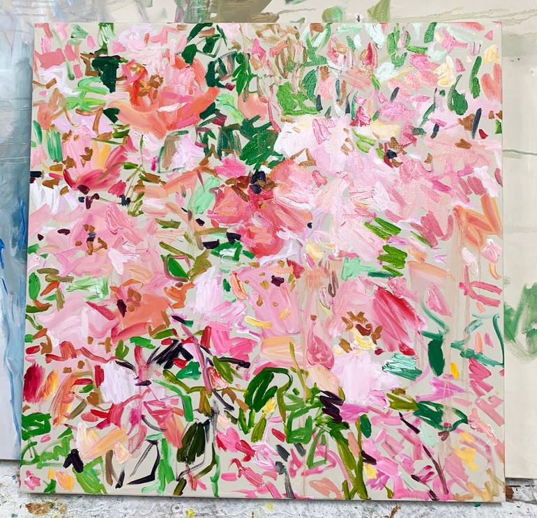 Original Floral Painting by Lilia Orlova-Holmes