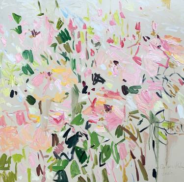 Original Abstract Floral Paintings by Lilia Orlova-Holmes