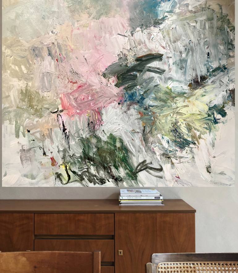 Original Abstract Painting by Lilia Orlova-Holmes