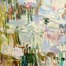 Large abstract and expressive painting.
Inspired by Impressionism, Monet and gardens in Giverny.
Oil and graphite on canvas.
Diptych 100x160cm.
2 canvases 100x80cm. each.