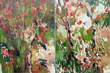 Original Expressionism Landscape Paintings by Lilia Orlova-Holmes