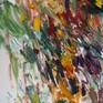 Large abstract and expressive, gestural painting.
oil on canvas