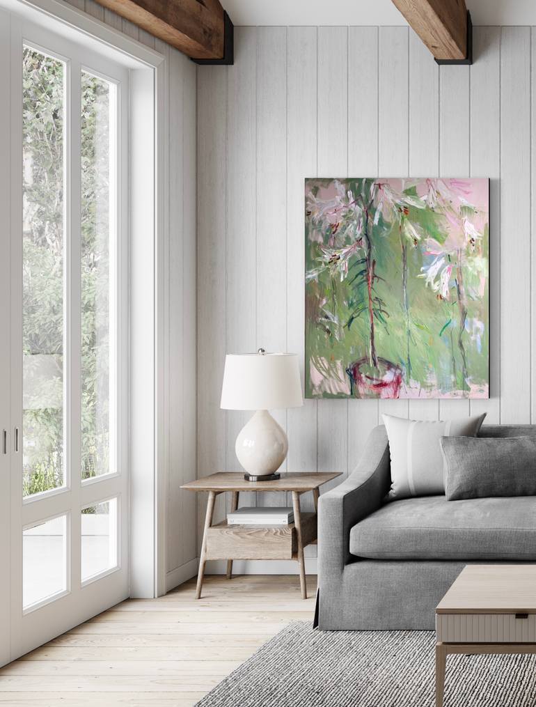 Original Expressionism Landscape Painting by Lilia Orlova-Holmes