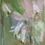 The gentle breeze moving flowers.
White Asiatic Lilies.
oil on canvas 120x100cm.