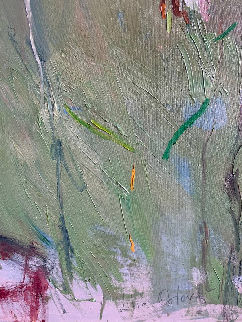Original Expressionism Landscape Painting by Lilia Orlova-Holmes