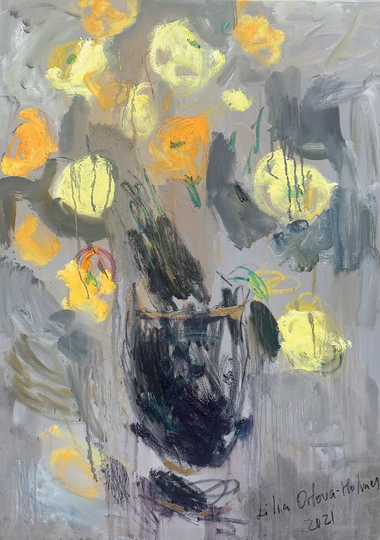 Print of Abstract Still Life Paintings by Lilia Orlova-Holmes