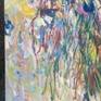 Large semi-abstract expressive and gestural painting.
The essence of flowers.