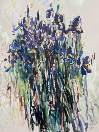 Print of Impressionism Floral Paintings by Lilia Orlova-Holmes